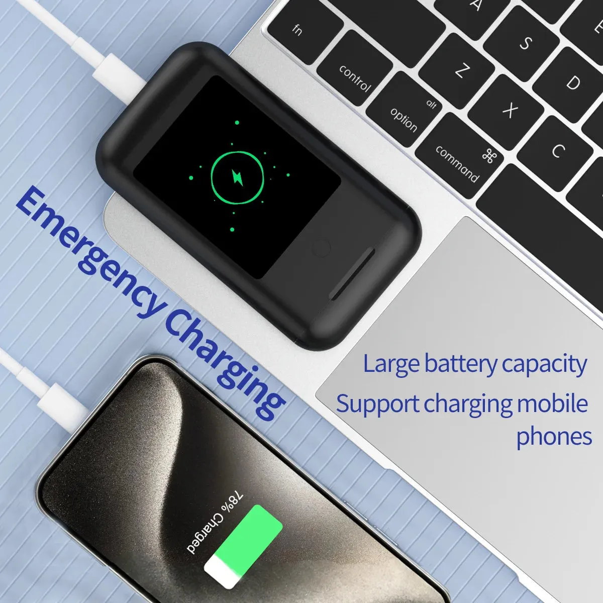 Boitier multifonctionnel bluetooth PowerBuds Pro A098 — miniature 4