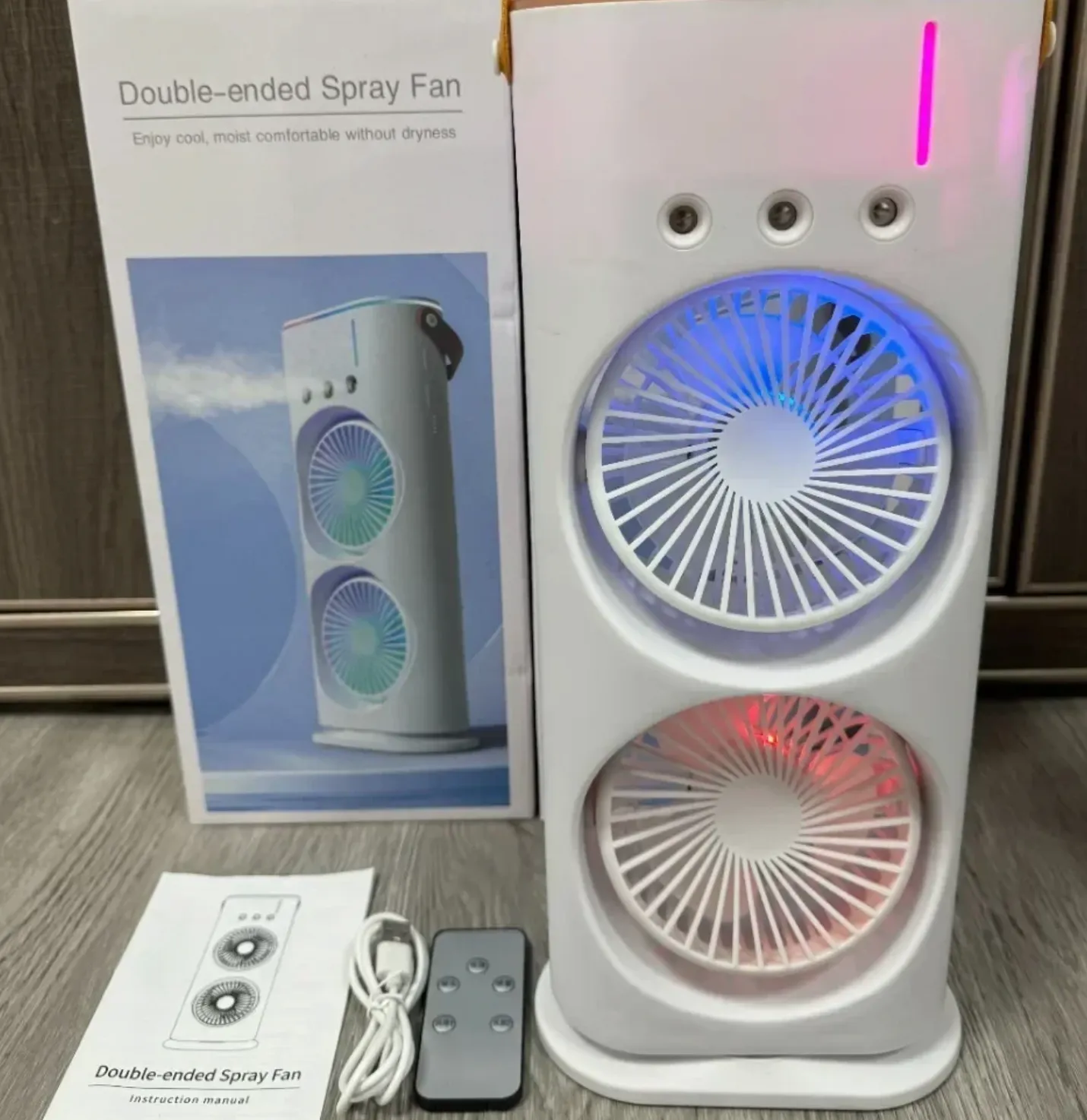 Brise Fraîcheur Double Face : Votre Oasis Portable — miniature 2