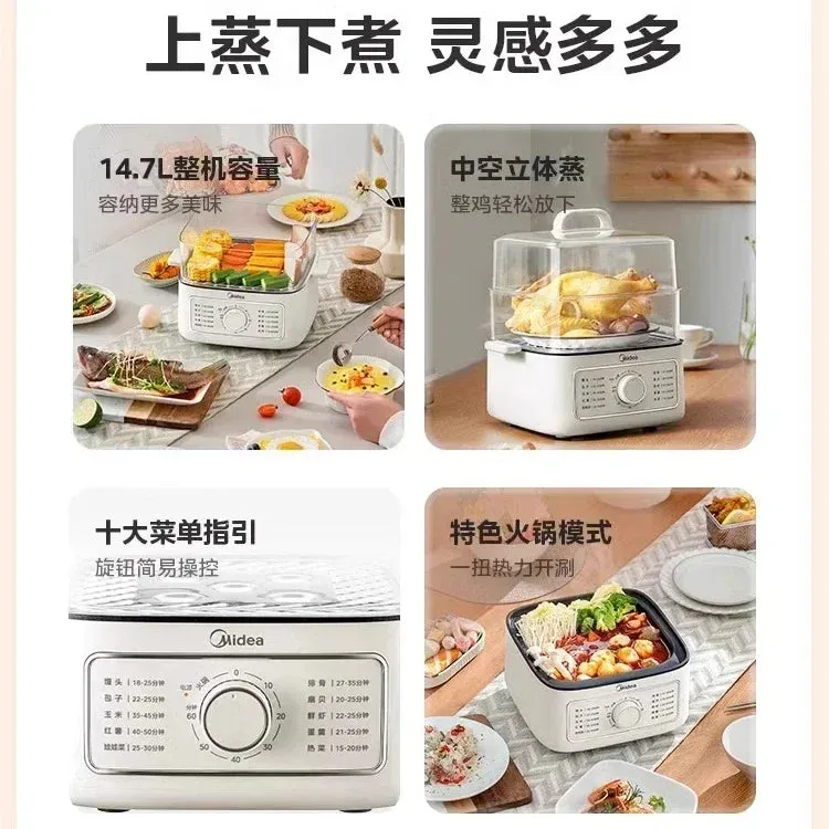 Cuit-vapeur électrique multifonctionnel – Cuisine saine et facile — miniature 7