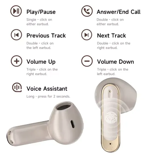 Écouteurs Sans Fil Premium avec Réduction de Bruit & Power Bank Intégré — miniature 7