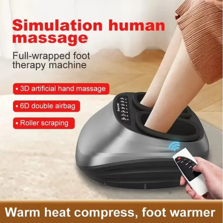Appareil de massage vibrant de haute qualité pour pieds et mollets, avec fonction Shiatsu et pétrissage, pour soulager les douleurs musculaires et stimuler la circulation sanguine — miniature 4