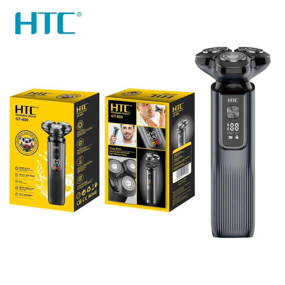 Tondeuse Professionnelle 10-en-1 HTC AT-1327 — vue 1