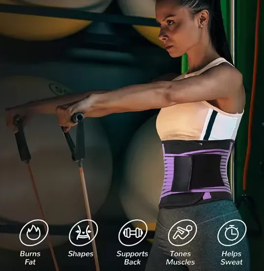 Ceinture Gainante: contrôle sueur Shapewear entraînement vêtements de sport Corset sous-vêtements — miniature 3