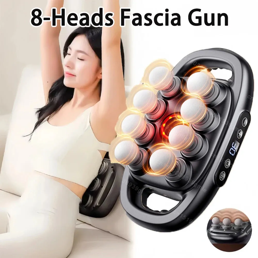 Pistolet de Massage Musculaire 8 heads Pro — miniature 2