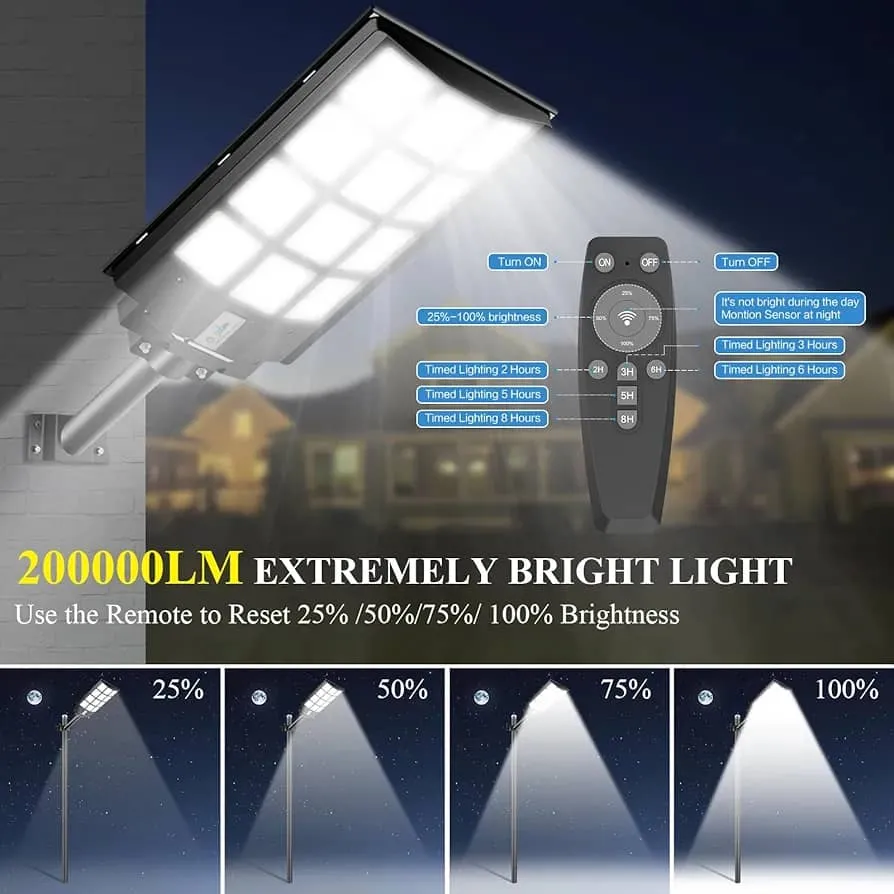 Lampe intélligente Solaire 400W — miniature 7