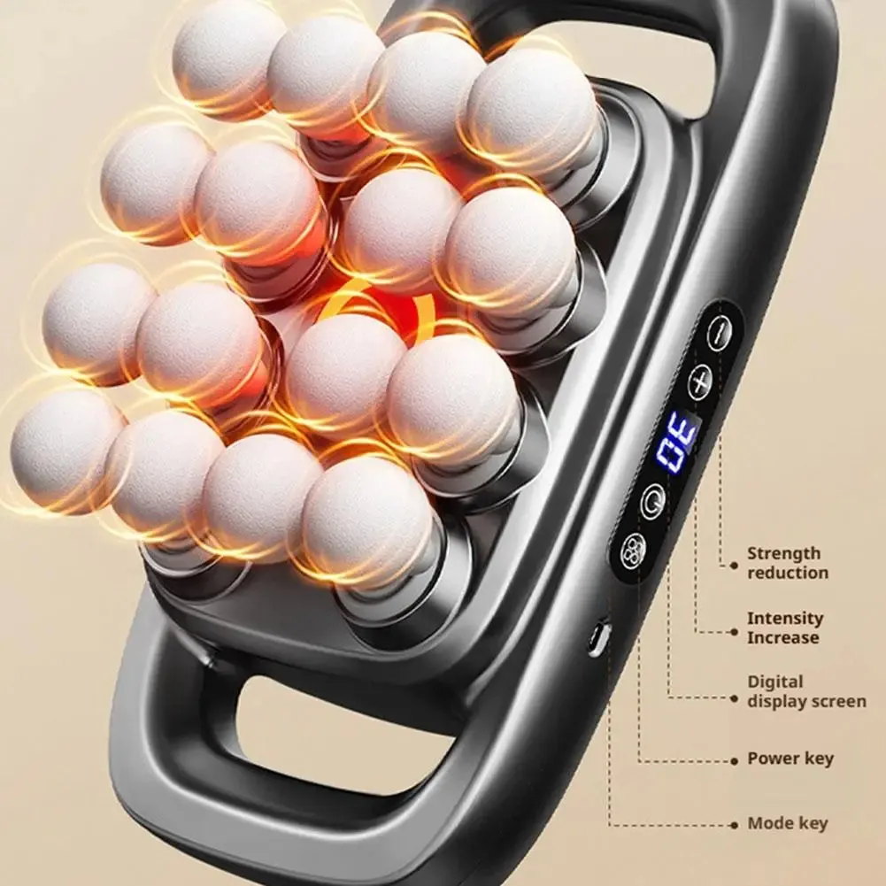 Pistolet de Massage Multi-Têtes : Soulagement Musculaire Intense — miniature 4