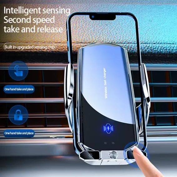 Support Voiture 2-en-1: Stabilité & Charge Rapide — miniature 5