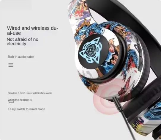 Casque SOYTO P35 PURE BASS WIRELESS — UN SON PUISSANT, UN STYLE UNIQUE ! — miniature 3