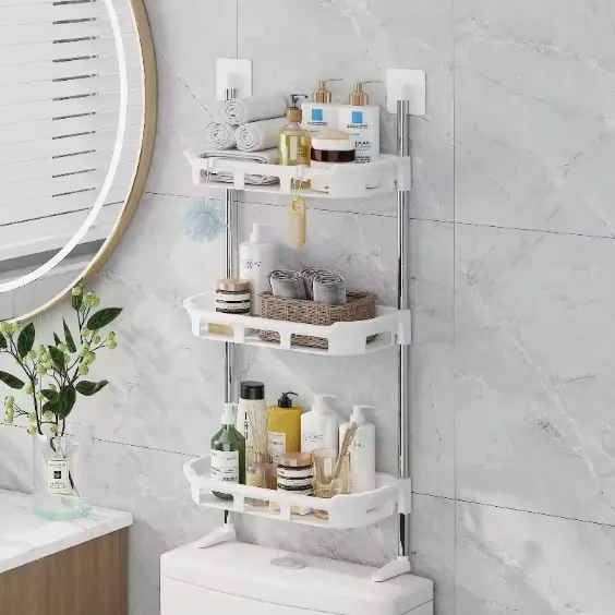 Étagère de Rangement Salle de Bain 3 Niveaux — miniature 3
