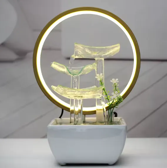 Fontaine Lumineuse Décorative – Élégance & Sérénité — miniature 2