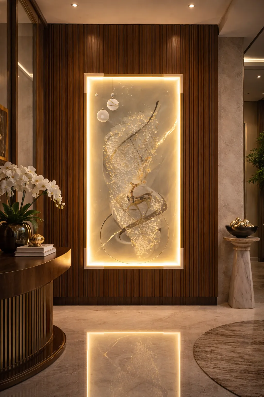 Lampe Murale LED Artistique: Éclairez Votre Intérieur avec Élégance — miniature 3