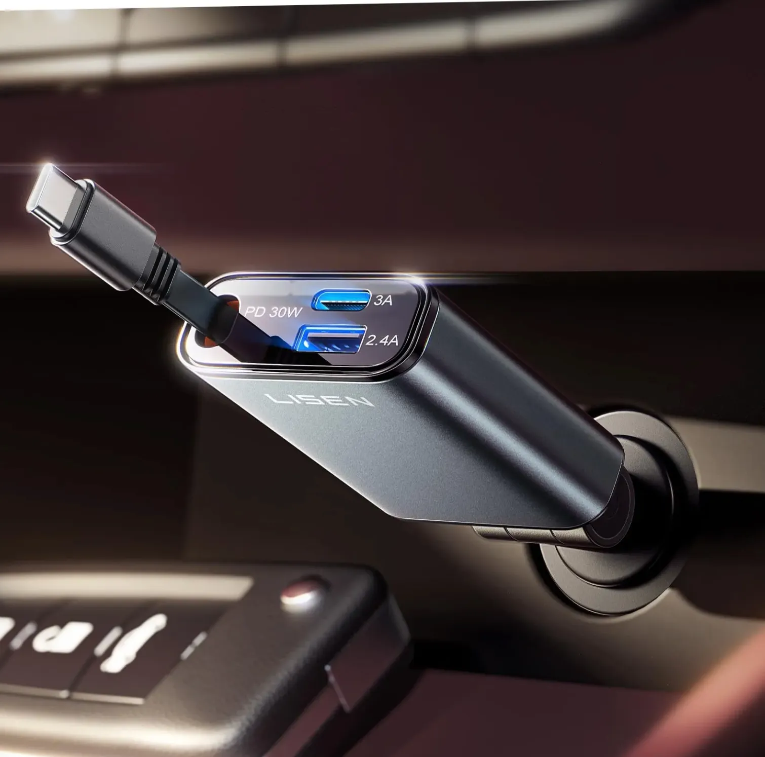 Chargeur Voiture 2-en-1 — vue 1