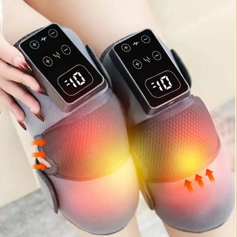 Masseur de Genou Chauffant 3-en-1 - Thérapie Articulaire et Vibratoire — miniature 2