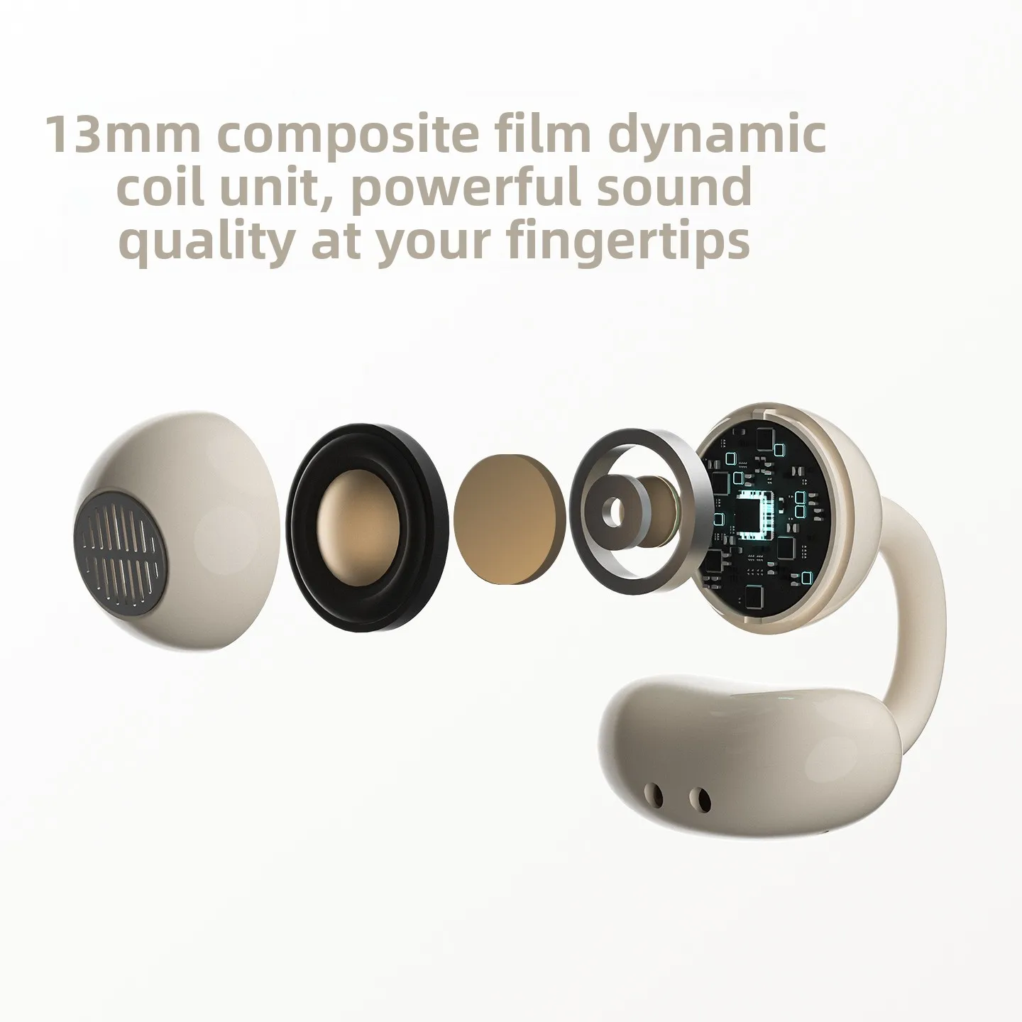 Écouteurs Bluetooth à clipser, à réduction de bruit, non intra-auriculaires, longue autonomie pour le jeu — miniature 5