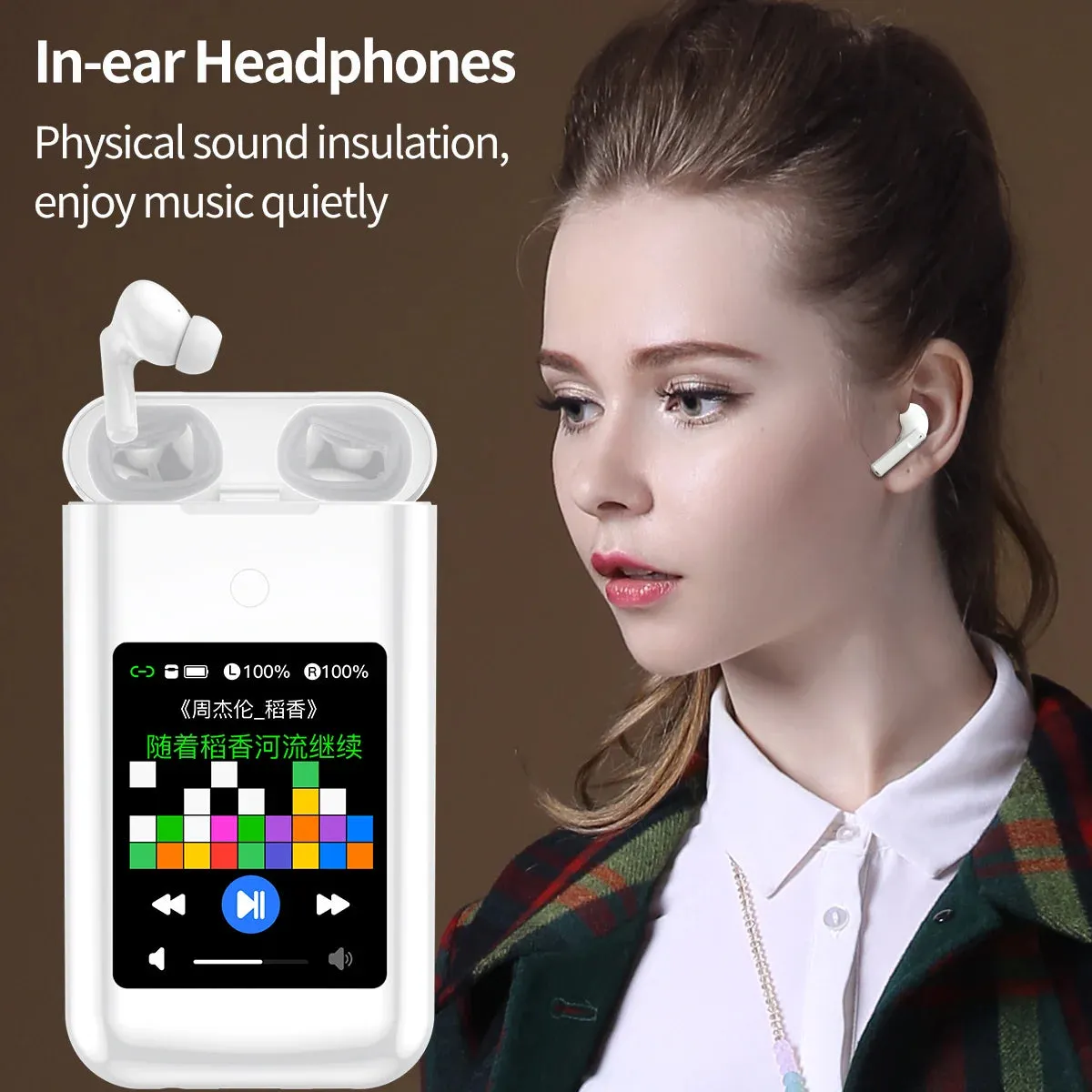 Boitier multifonctionnel bluetooth PowerBuds Pro A098 — miniature 3