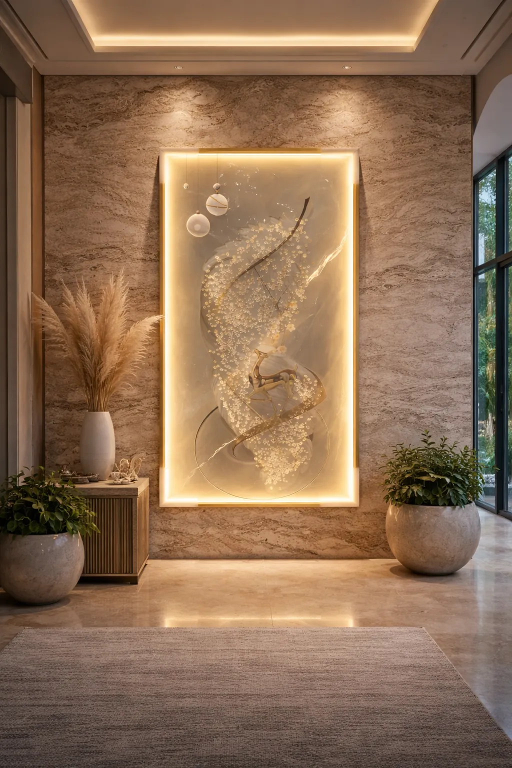 Lampe Murale LED Artistique: Éclairez Votre Intérieur avec Élégance — miniature 2
