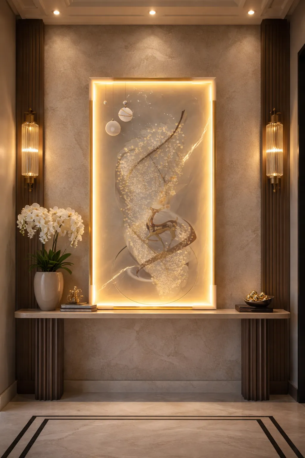 Lampe Murale LED Artistique: Éclairez Votre Intérieur avec Élégance — miniature 6