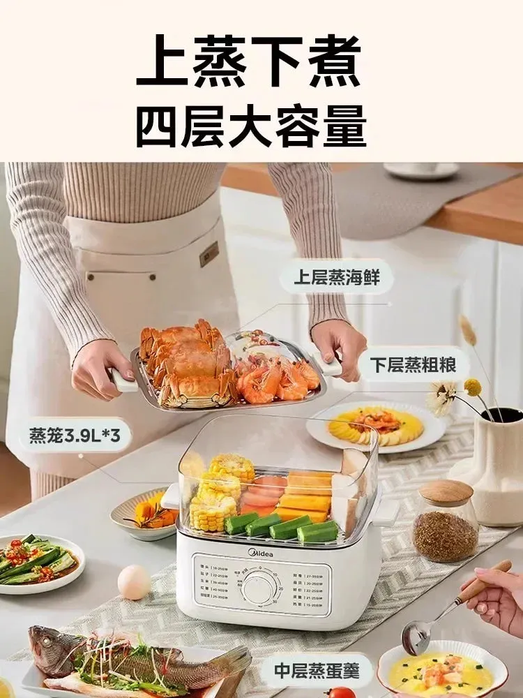 Cuit-vapeur électrique multifonctionnel – Cuisine saine et facile — miniature 4