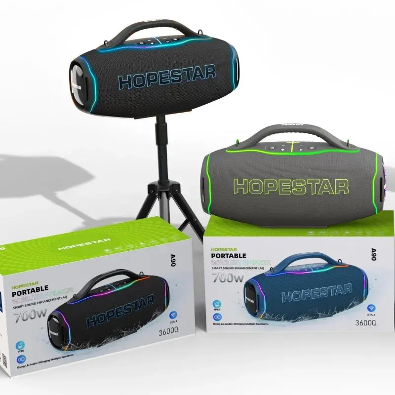 Enceinte Bluetooth HOPESTAR A90 - Puissance Sonore 700W et Karaoké RGB — miniature 4