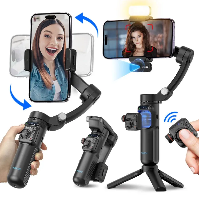 Stabilisateur Gimbal 3 Axes Professionnel pour Smartphone — miniature 2
