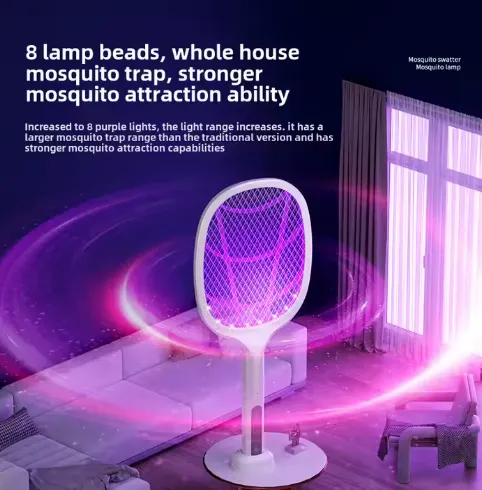 Raquette Anti-Moustiques Electrique Rechargeable Haute Performance — miniature 8