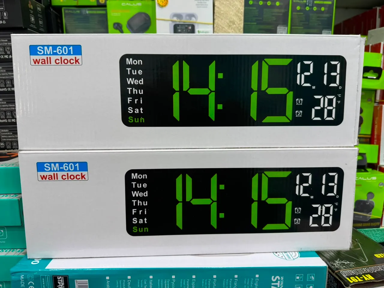 Horloge Numérique murale LED — miniature 3