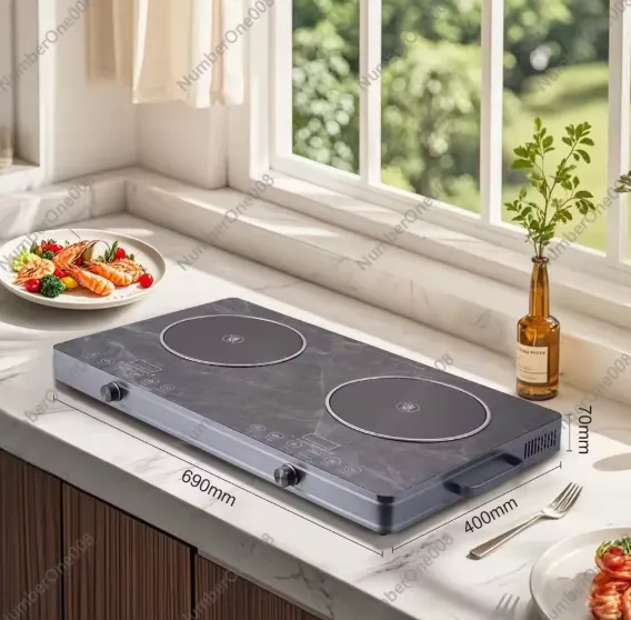 Plaque électrique double winning star: La Solution de Cuisson Infrarouge Tactile — miniature 10
