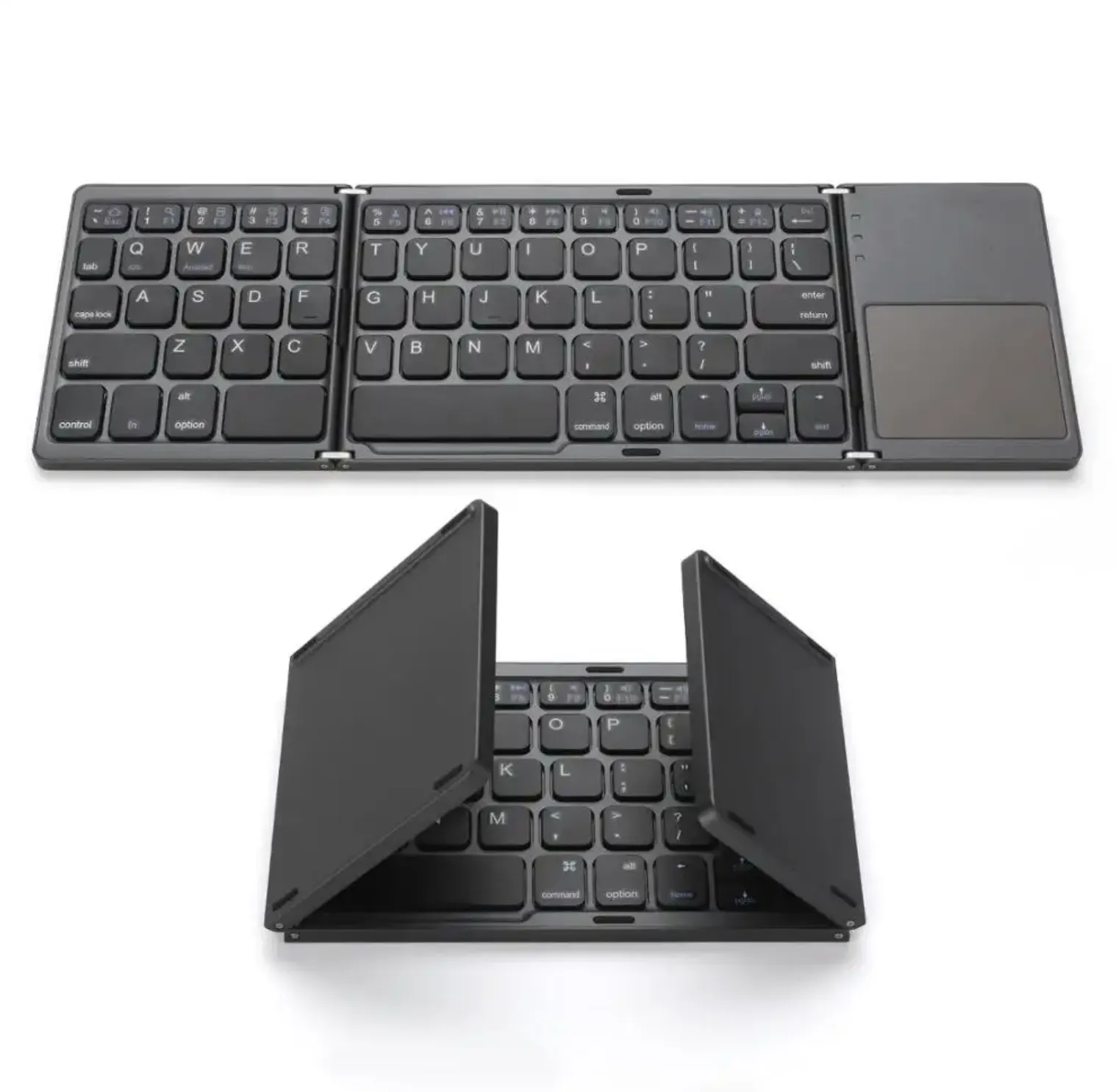 Clavier Bluetooth Pliable avec Touchpad Intégré — vue 1