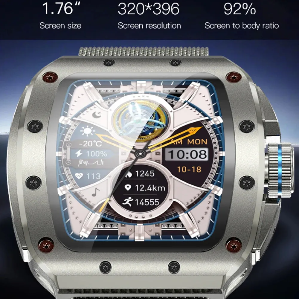 Montre Connectée Aura V68- Votre Partenaire Cardio et Vitalité au Quotidien — miniature 4