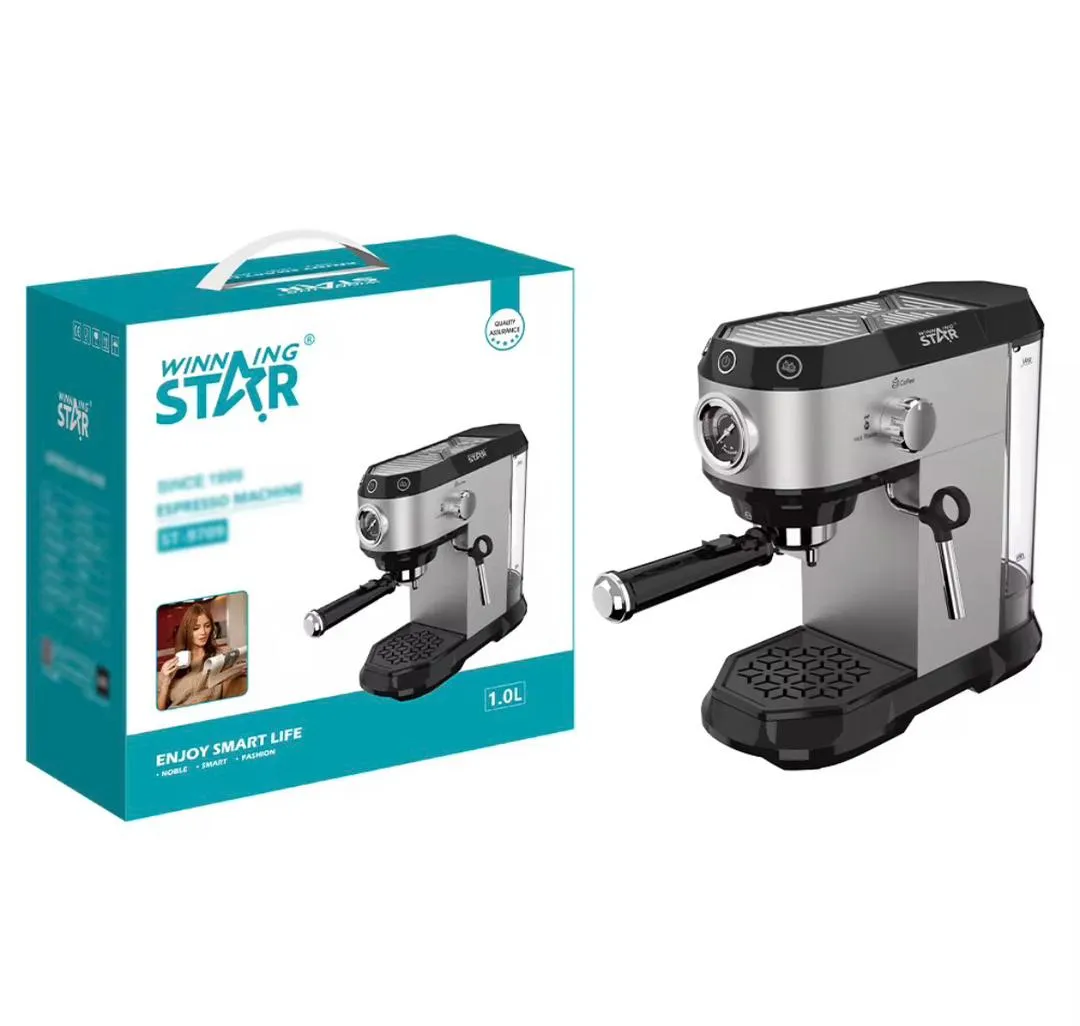 Cafetière Expresso ST-9709 : Votre Rituel Café Réinventé — miniature 2