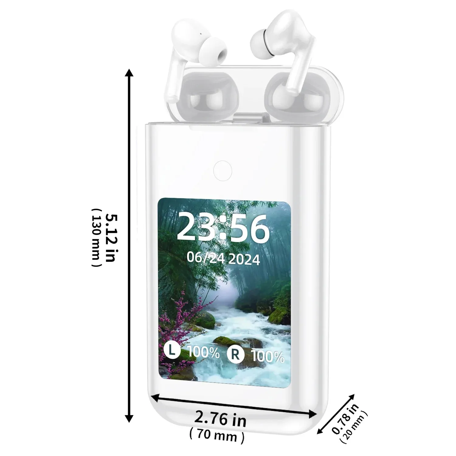 Boitier multifonctionnel bluetooth PowerBuds Pro A098 — miniature 7