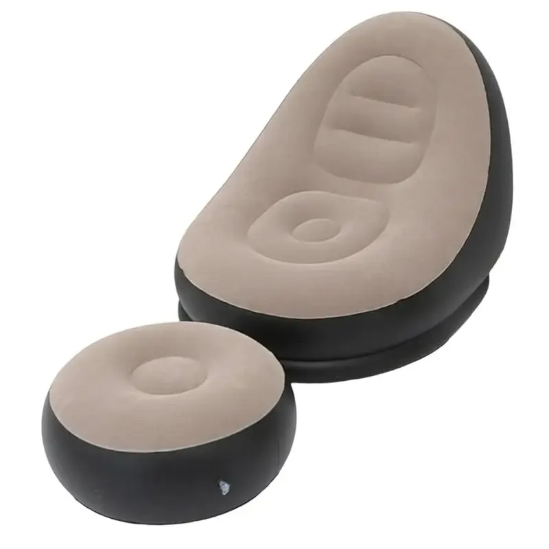 Fauteuil Gonflable Portable Oceanside avec Repose-Pieds — miniature 2