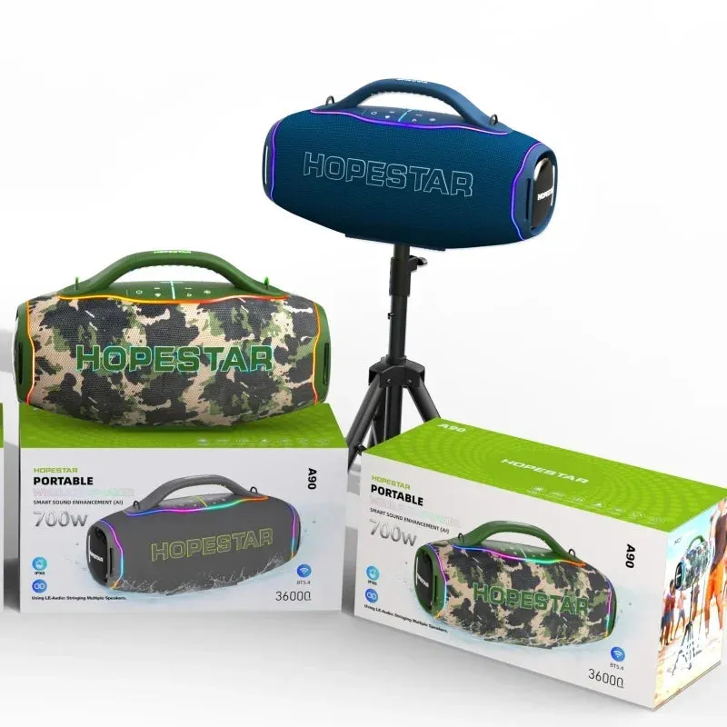 Enceinte Bluetooth HOPESTAR A90 - Puissance Sonore 700W et Karaoké RGB — miniature 5