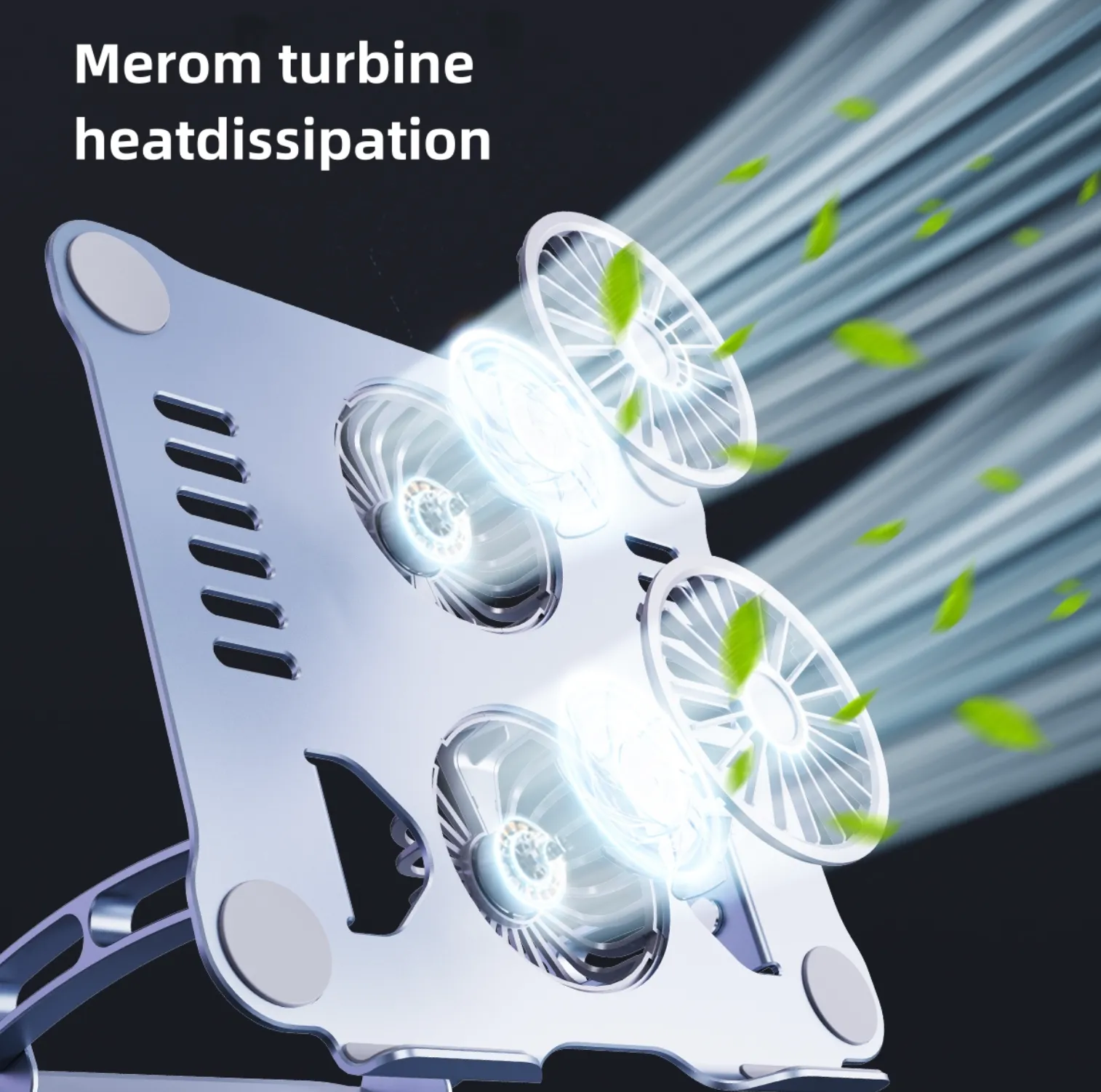 Support PC Ergonomique et Performant à Double Ventilation RGB — miniature 6
