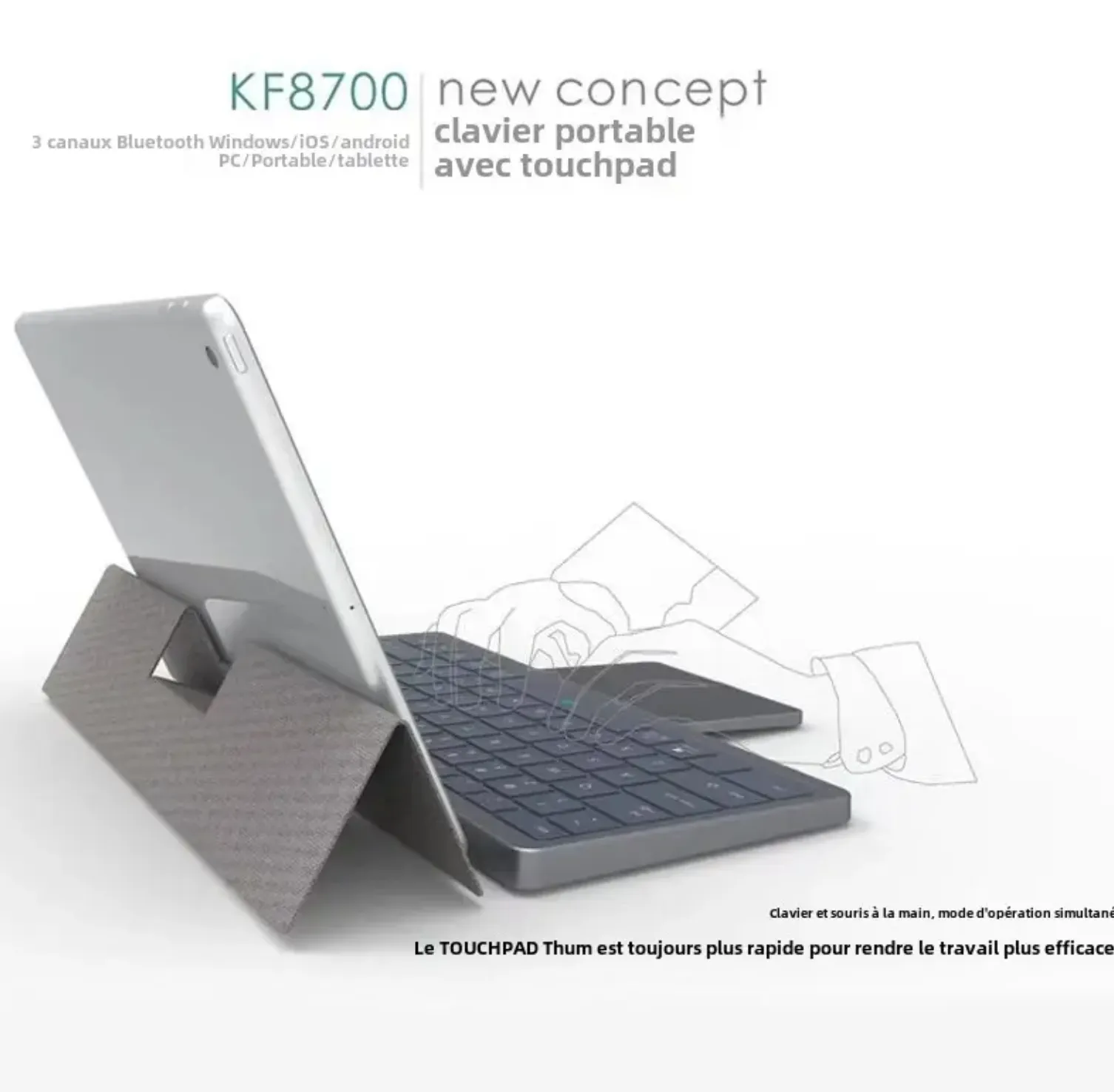 Clavier Sans Fil Ultime : Productivité Maximale — miniature 2