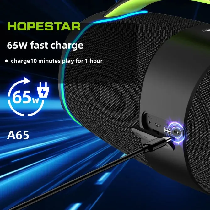 Hopestar A65 300W : L'enceinte Bluetooth Ultime pour Vos Aventures — miniature 4