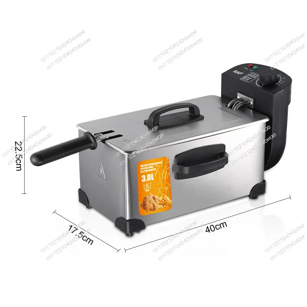 Friteuse Électrique Sokany 3L - Le Croustillant Professionnel à la Maison — miniature 2