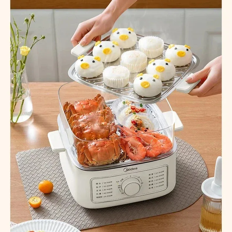 Cuit-vapeur électrique multifonctionnel – Cuisine saine et facile — miniature 3