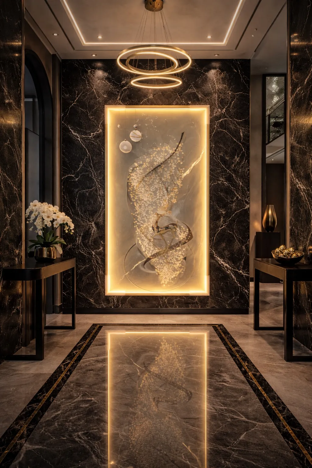 Lampe Murale LED Artistique: Éclairez Votre Intérieur avec Élégance — vue 1