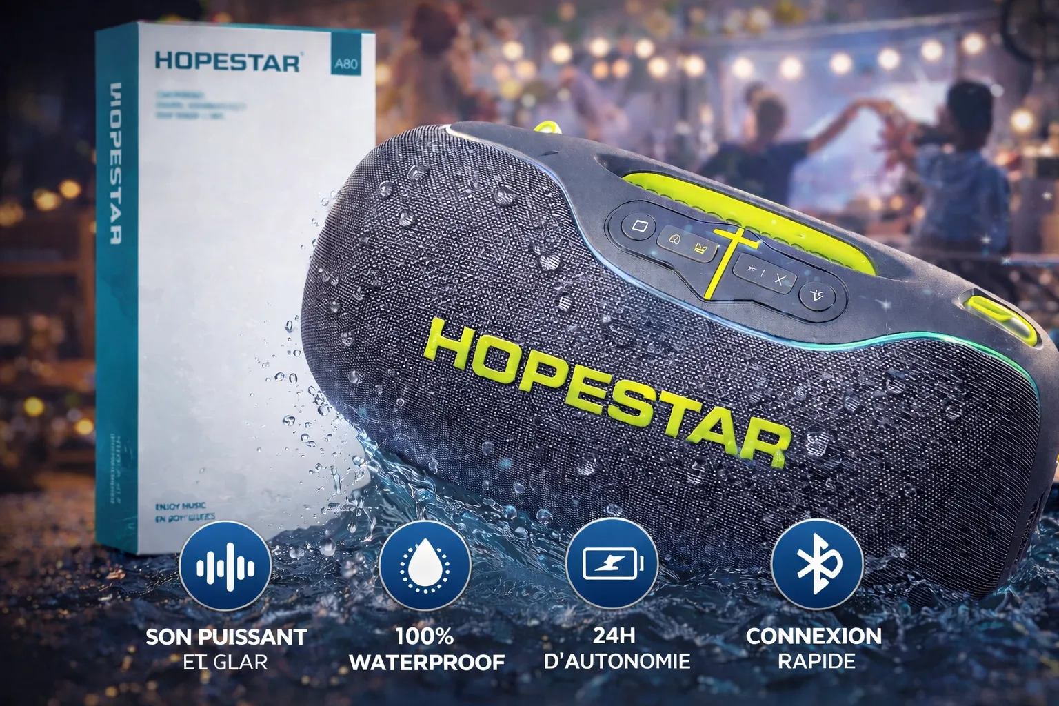HOPESTAR A80 350W: L'Expérience Sonore Ultime — miniature 4