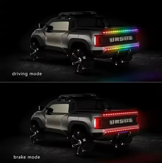 🚗 Bande LED Arrière Dynamique Multicolore pour Voiture — miniature 2