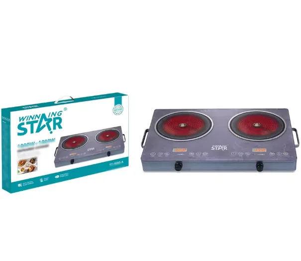 Plaque électrique double winning star: La Solution de Cuisson Infrarouge Tactile — miniature 2