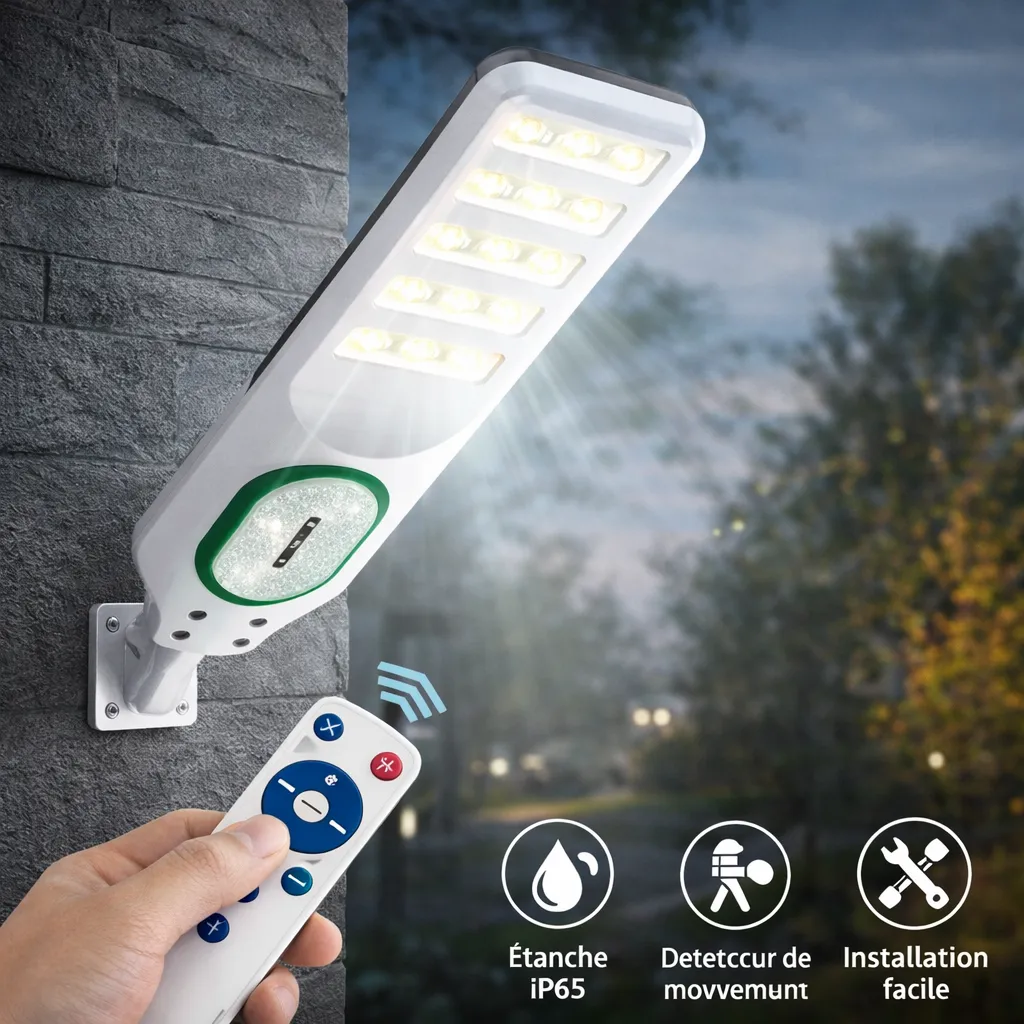 la Lampe Solaire Intelligente 400W: Éclairez Votre Monde — miniature 2