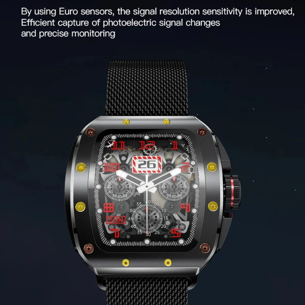 Montre Connectée Aura V68- Votre Partenaire Cardio et Vitalité au Quotidien — miniature 5
