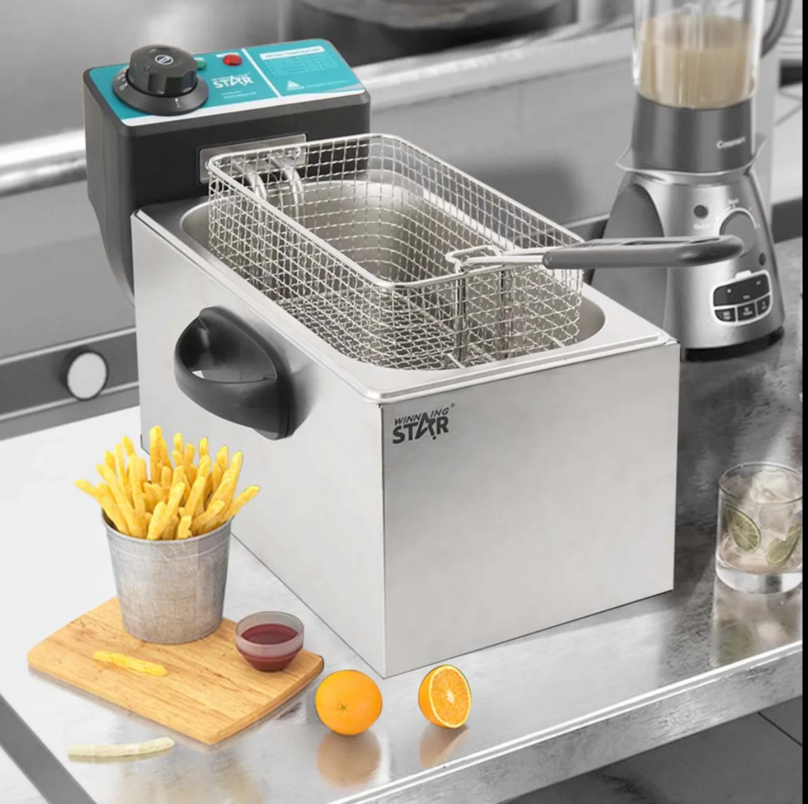 Friteuse Électrique 4L Winning Star ST-9203 - Friture Parfaite à Chaque Fois — miniature 3