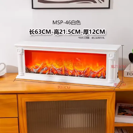 🔥 Cheminée Électrique Décorative – Élégance &amp; Chaleur au Quotidien — miniature 2
