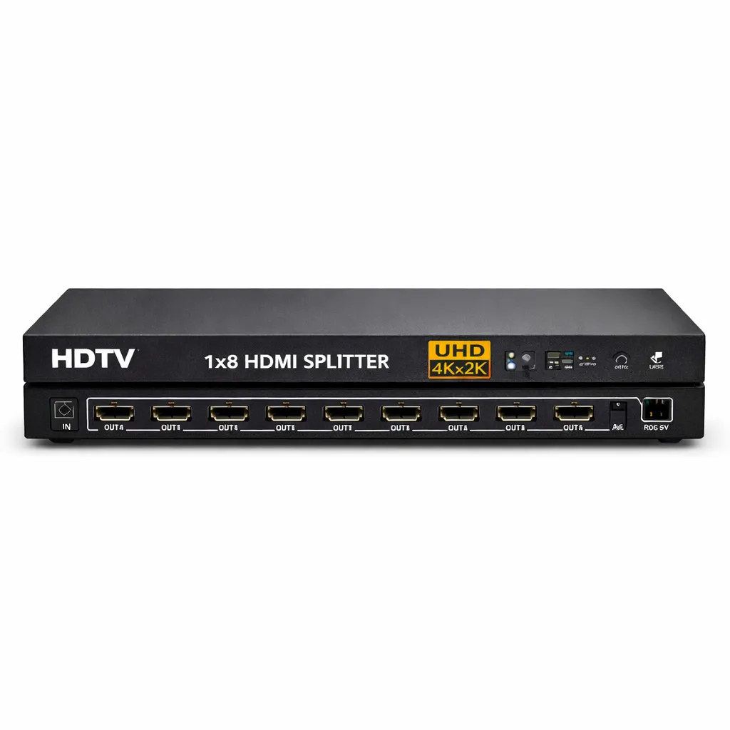 Prolongateur/Splitter HDTV 1X8 IP 200M : Solution de Diffusion Avancée — miniature 4