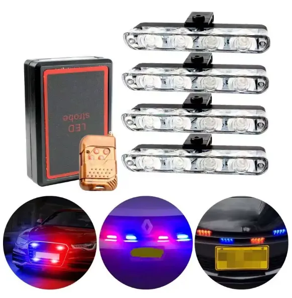 🚨 Kit d'avertissement LED pour Véhicule — Visibilité maximale — miniature 2