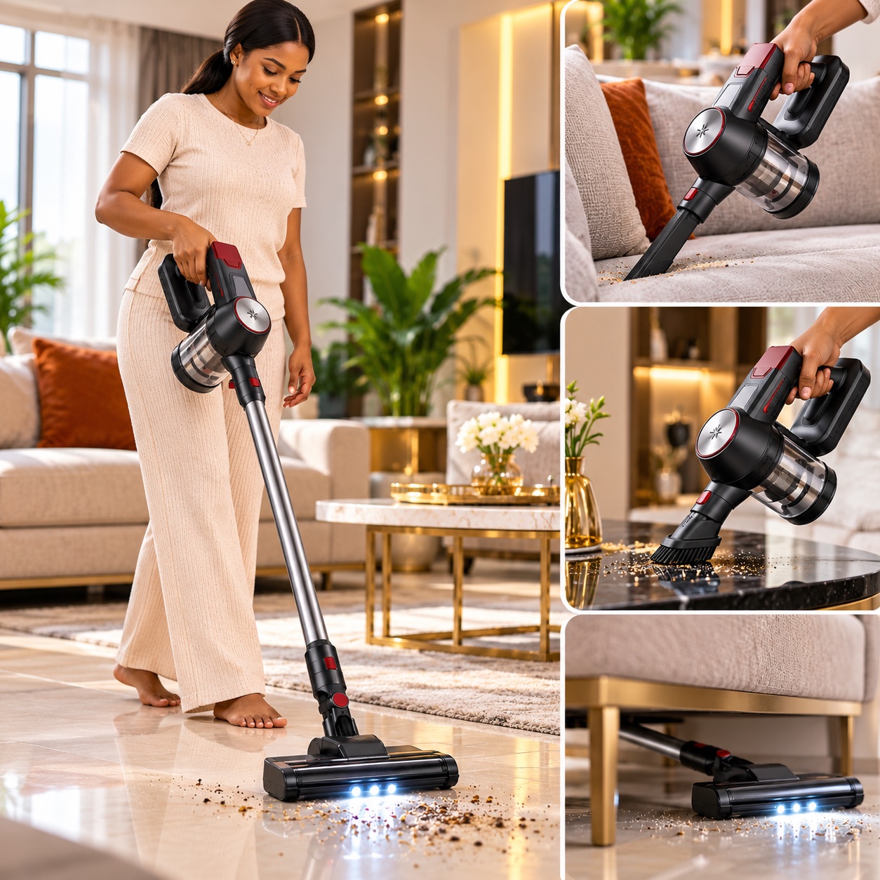 🧹 WINNING STAR ST-5043 — ASPIRATEUR SANS FIL 3-EN — miniature 2