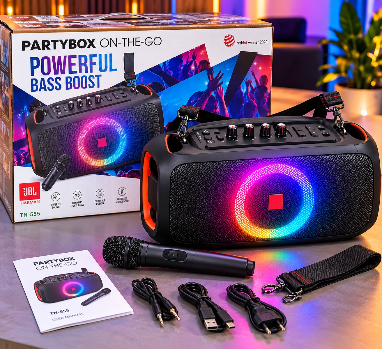JBL PartyBox On-The-Go